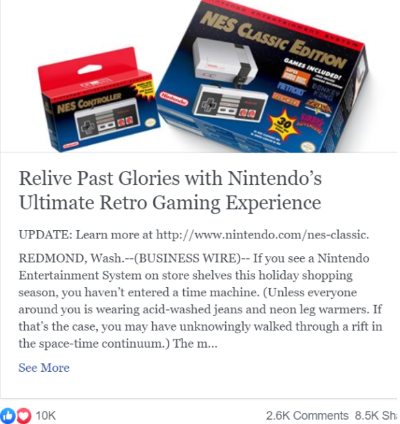 A Link to the Past: Why Nostalgia Marketing is a highly effective tool