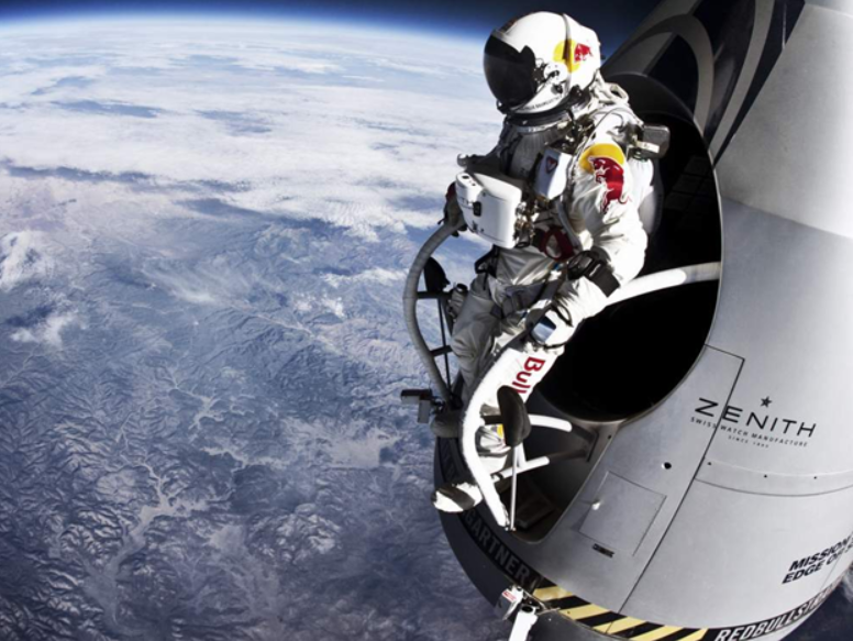 THE JUMP: Red Bull and GoPro teamed up for this SKY HIGH marketing stunt!